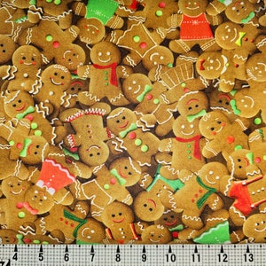 Timeless Treasures Gingerbread Cookies Packed CD2961 Fabric by the Yard//Piece