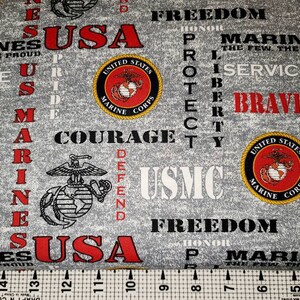 Usmc fleece fabric hotsell