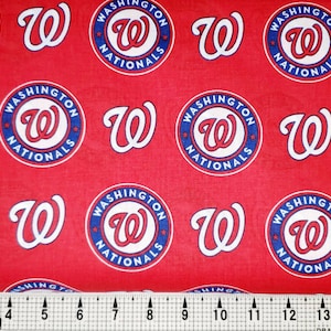 Fabric Traditions Washington Nationals Fabric by the Yard//Piece