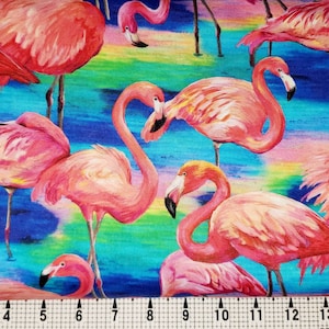 Paintbrush Studios Flamingo 120-208911 Fabric by the Yard//Piece