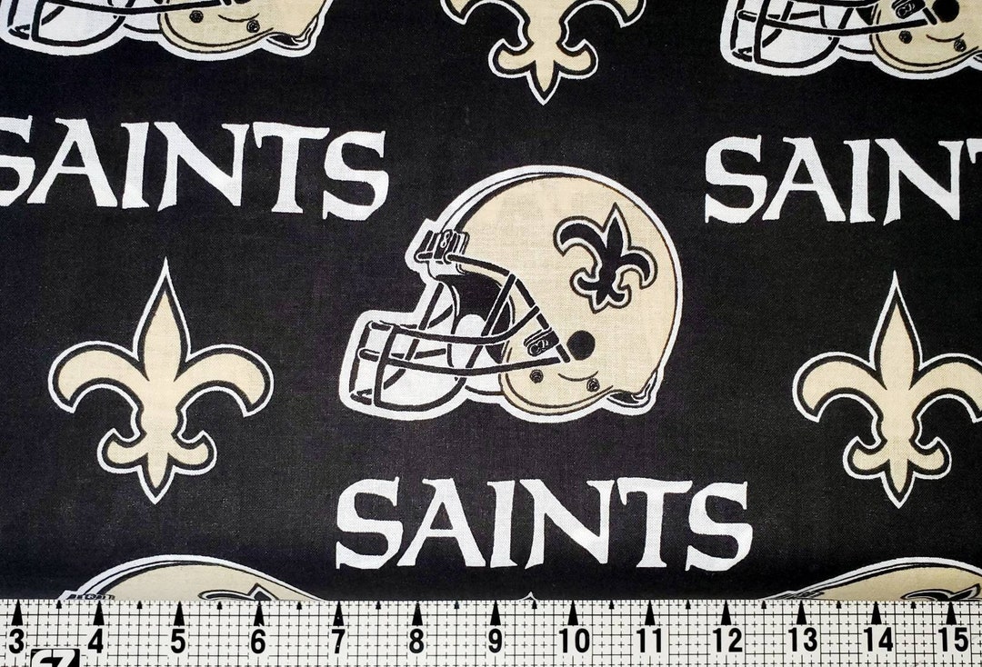 Fabric Traditions New Orleans Saints Fabric by the Yard/piece Etsy