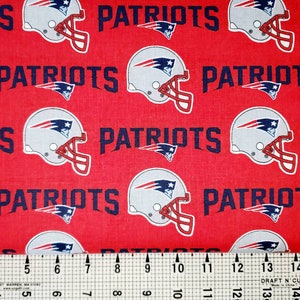 Fabric Traditions New England Patriots Fabric by the Yard//Piece