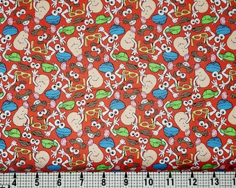 Gewebte Stoff Hasbro Mr. Kartoffel Kopf Teile Fat Quarter | Etsy