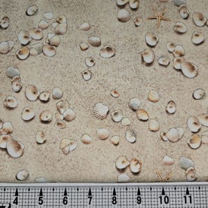 Elizabeth Studios Landscape Medley Shells and Sand 555 Fabric by the Yard//Piece