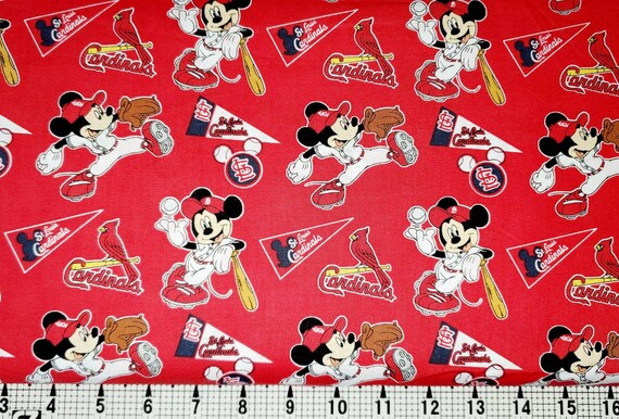 St Louis Cardinals Fabric by the Yard