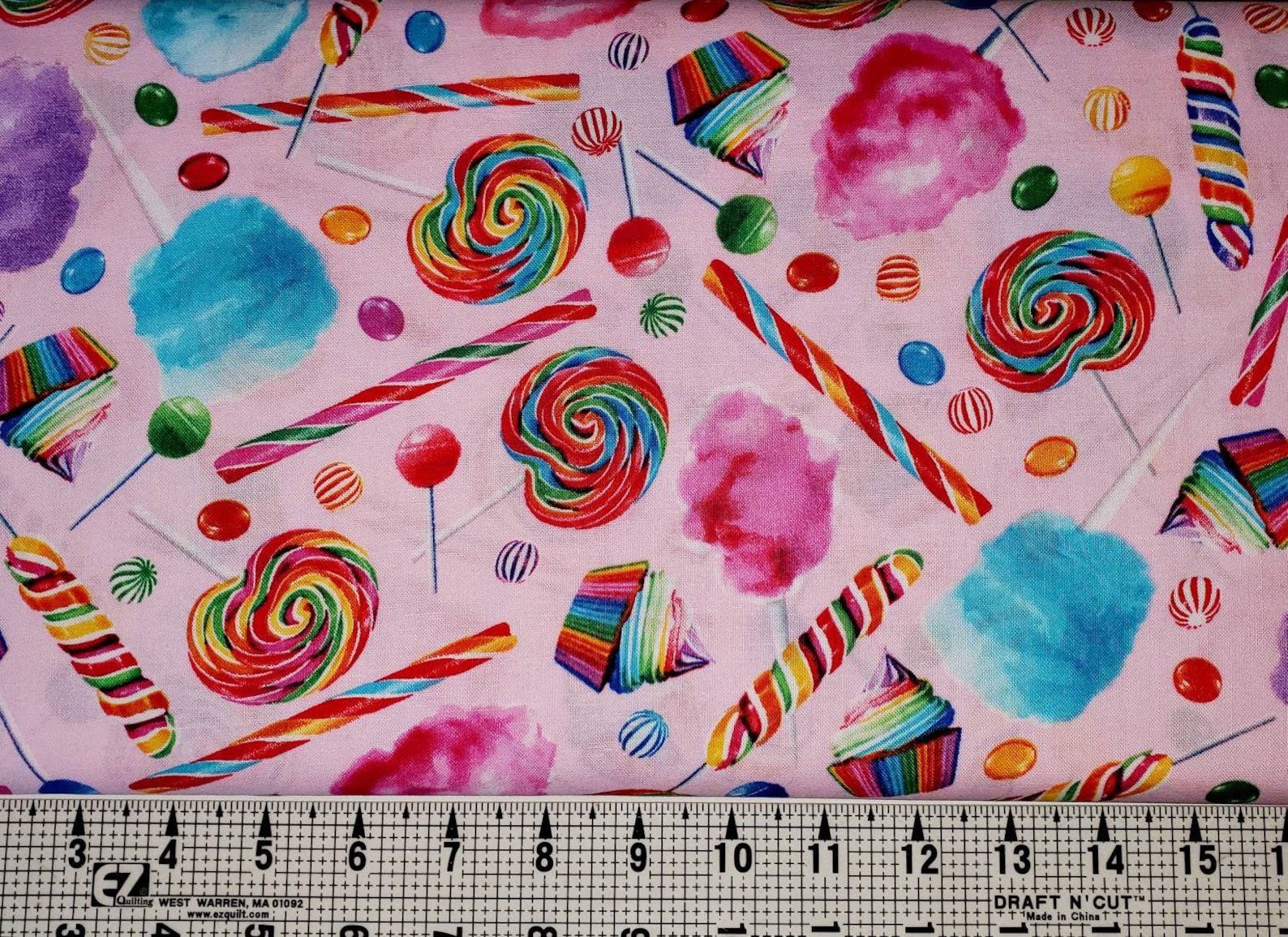 Candy Fabric by the yard Etsy