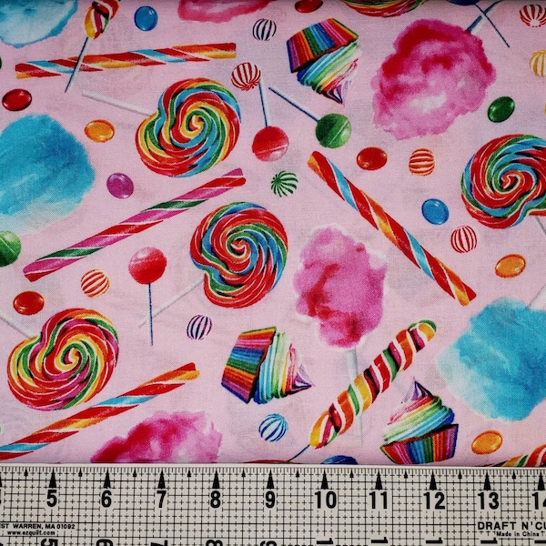 Hi-Fashion Fabrics Candy 6233 Fabric by the Yard/Piece