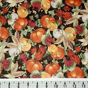 Springs Creative Harvest Pumpkins CP43635 Fabric by the Yard//Piece