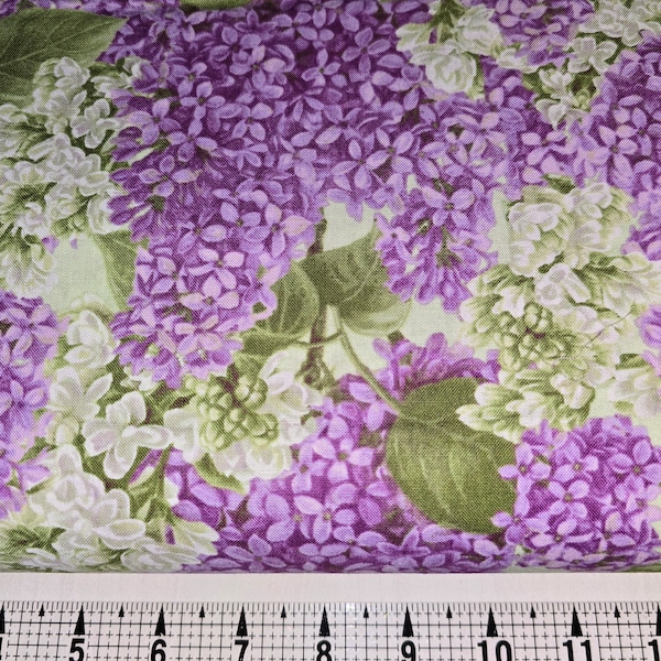 Henry Glass Bloomerang Lilacs 954 Fabric by the Yard/Piece