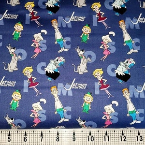 Camelot Fabrics Jetsons Family 24080301 Fabric by the Yard//Piece