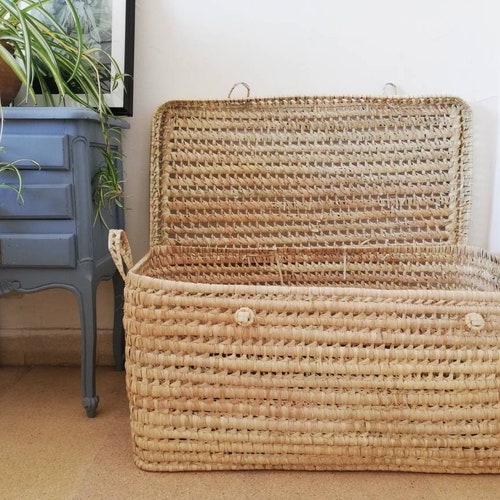 Wicker toy storage box clearance