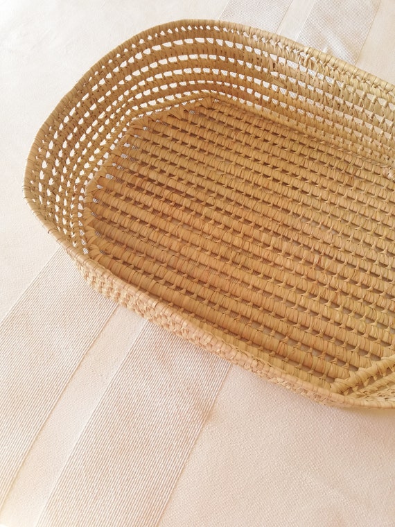 wicker changing table