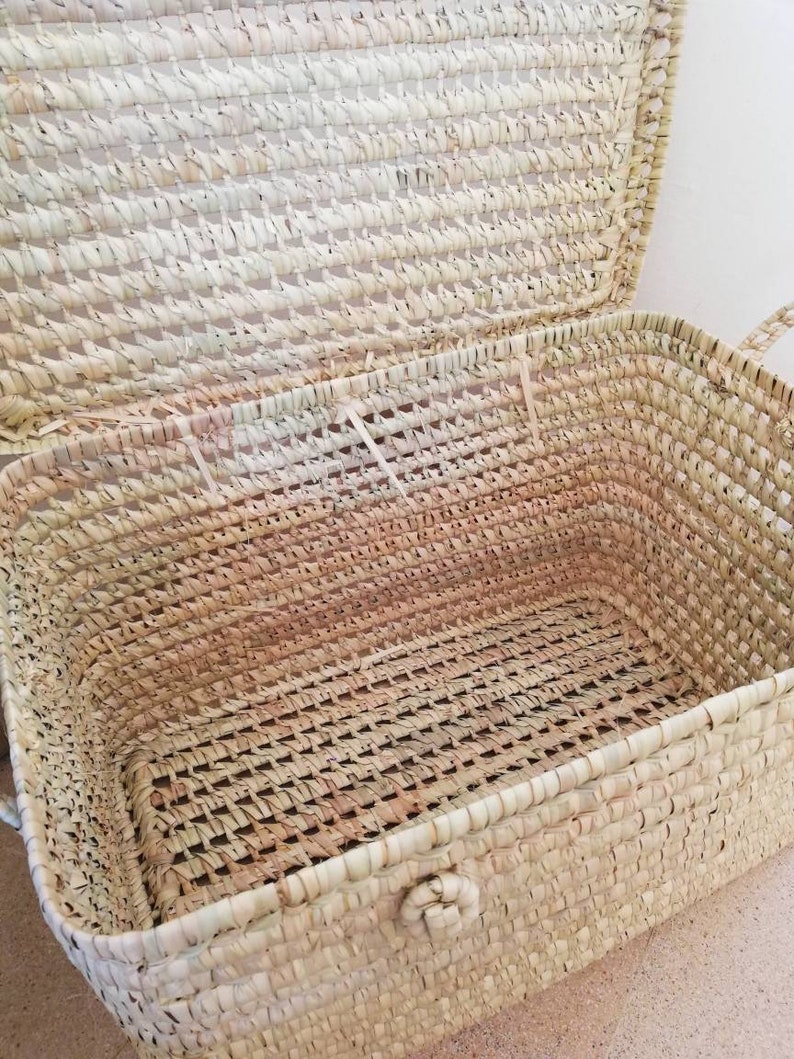 Wicker Toy Chest 23 Inches Woven Storage Trunk With Lid Wicker Toy Box