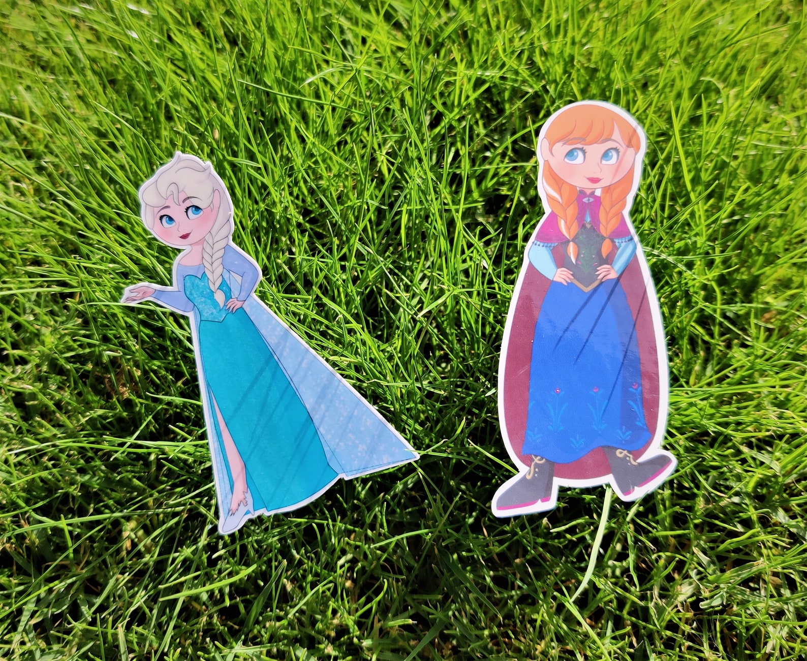 Frozen sticker Anna sticker Elsa sticker coronation Etsy