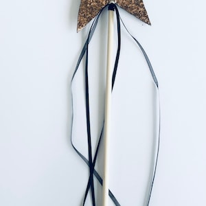 Antique Gold Fairy Star Wand | Glitter Wand | Fancy Dress | Party Wand