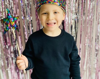 Multi Sequin Crown