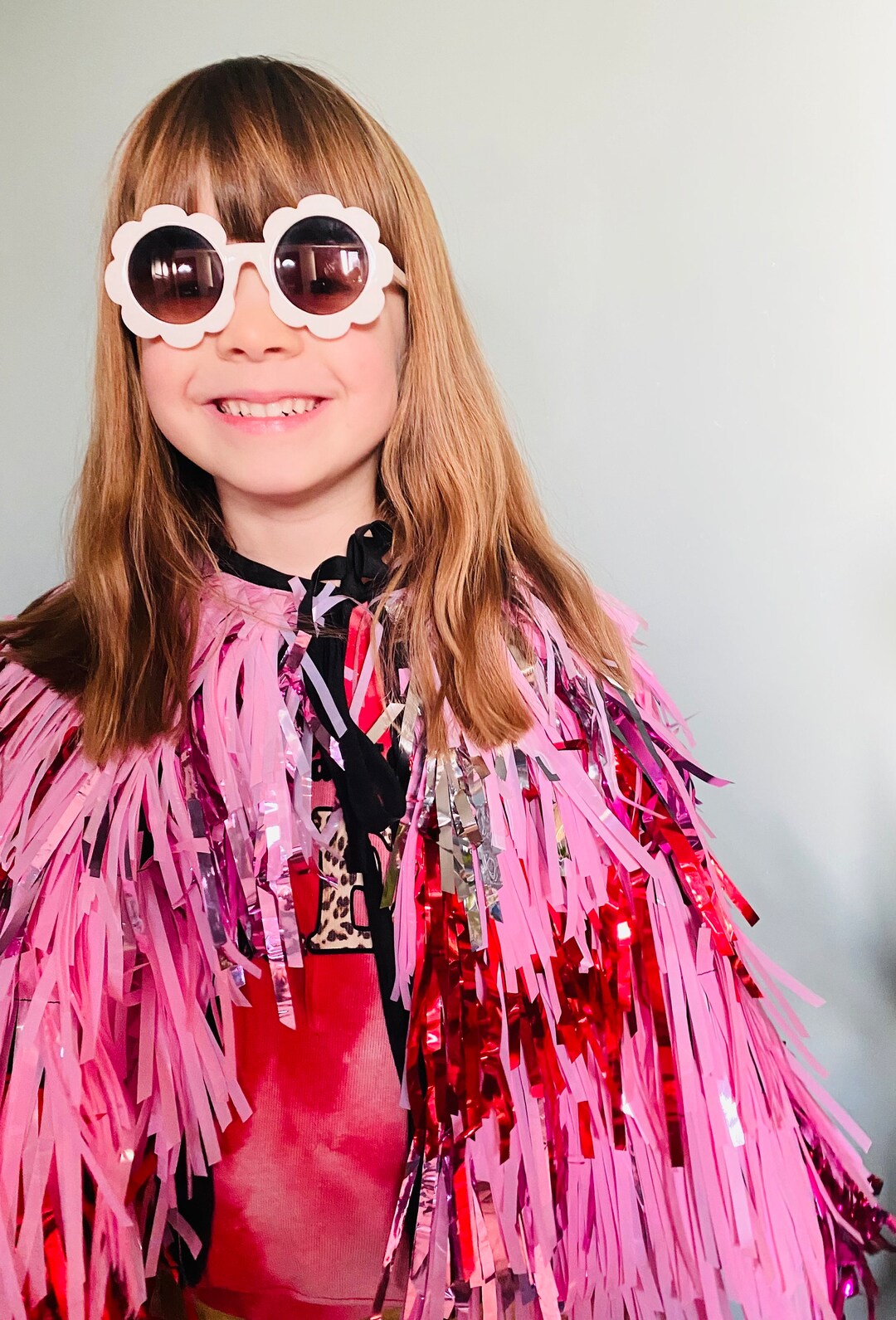 Tinsel Cape Adult and Children's Sizes Available Etsy