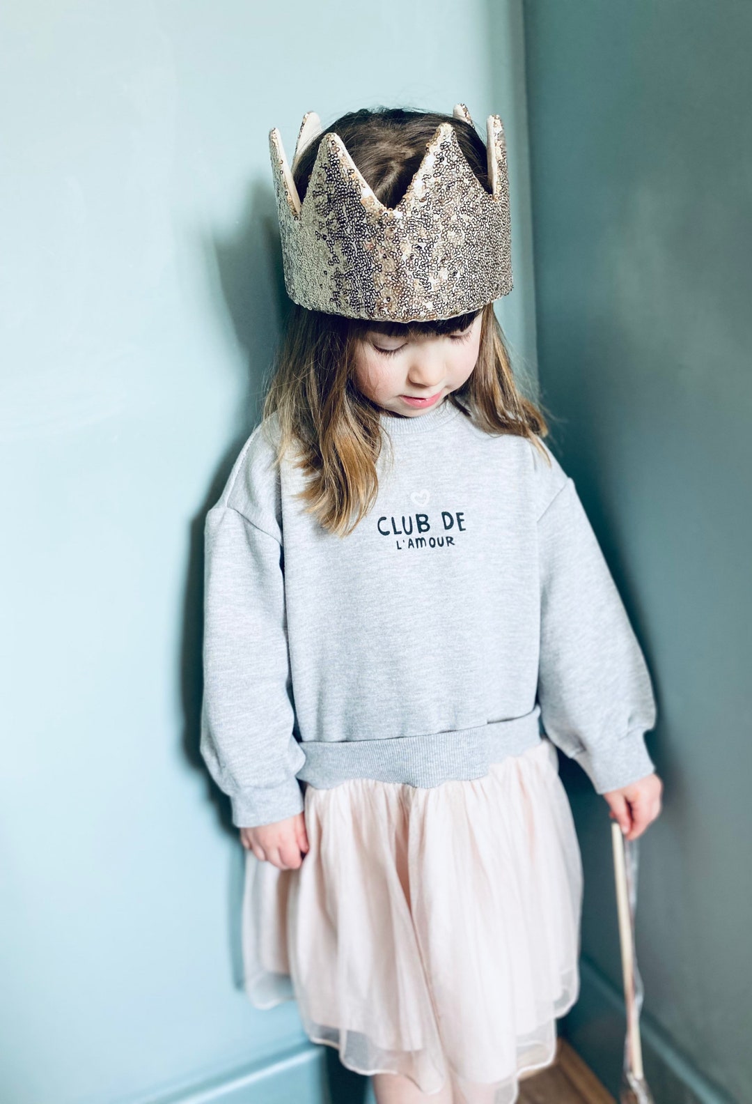 Crown Sequin Tee