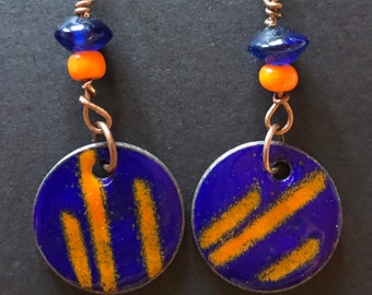 My 2 Cents Earrings - Stripes