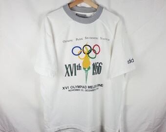 Adidas olympic | Etsy Adidas Vintage Olympic Winter Games St Moritz 1928 crewneck