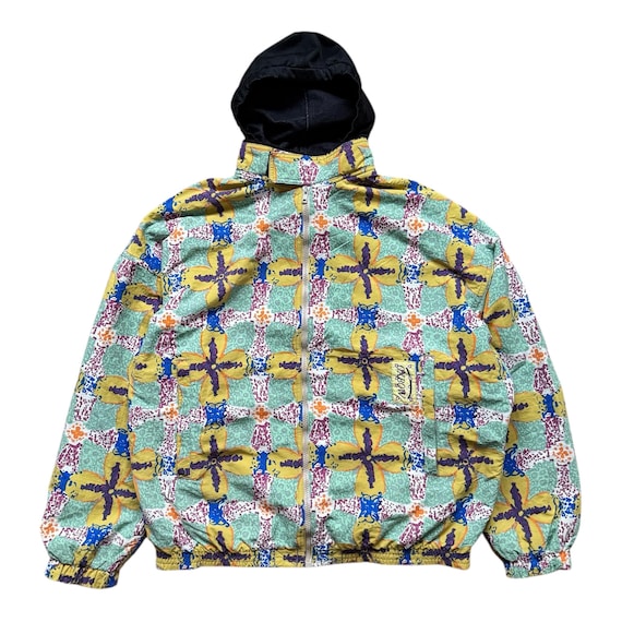 Vintage Oxbow Jellicoe Graphic Print Jacket | 90s French Surf