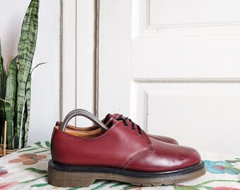 Vintage Dr. Martens 1461 Oxblood Oxford Shoes England - Etsy