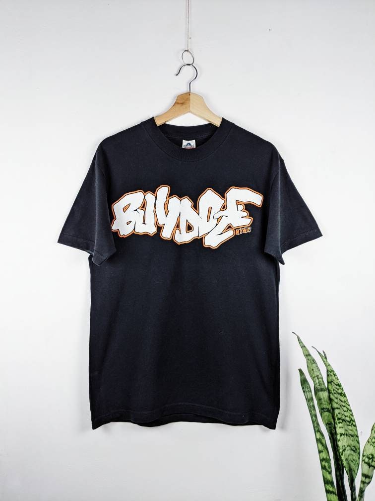 Vintage Bulldoze Merch T-shirt Hard Core NY HC Double Side 90s ...