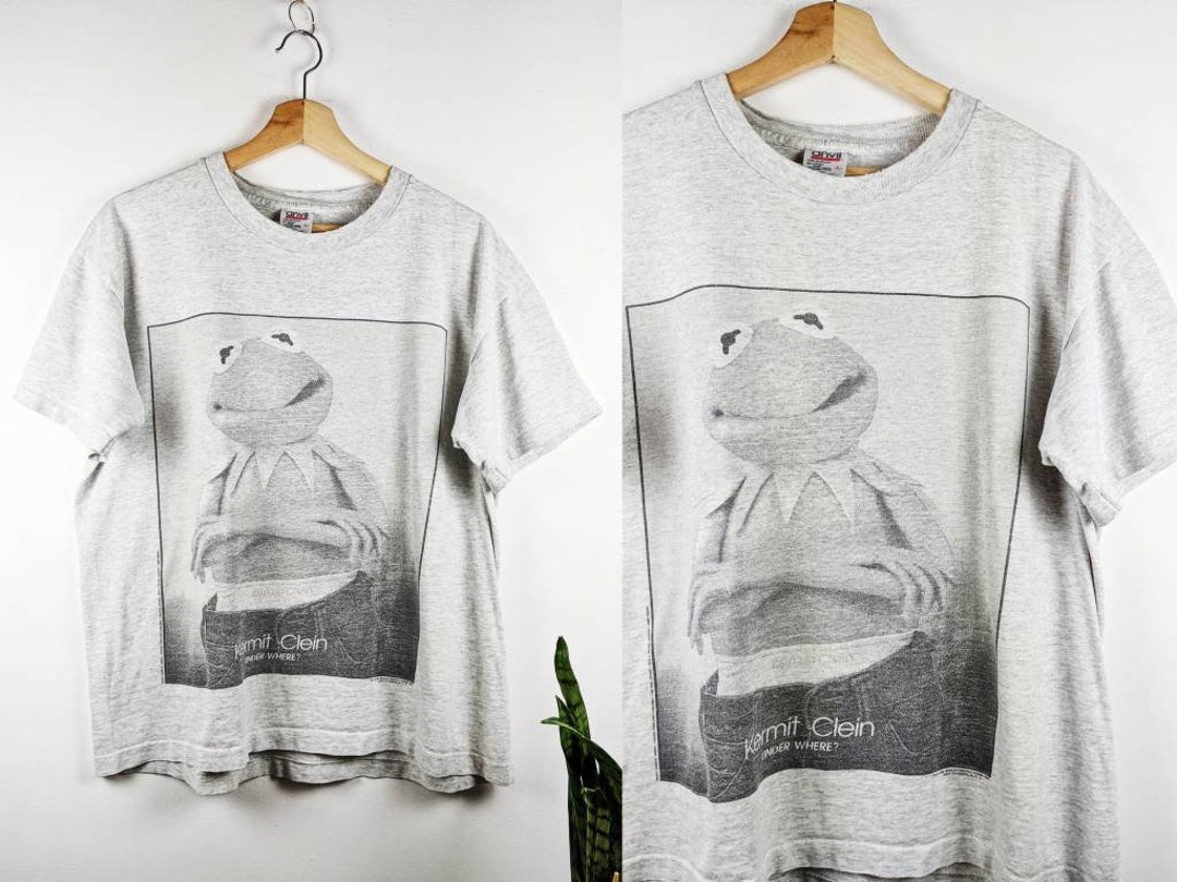Vintage Kermit Clein T-shirt The Frog Calvin Klein 90s Single - Etsy ...