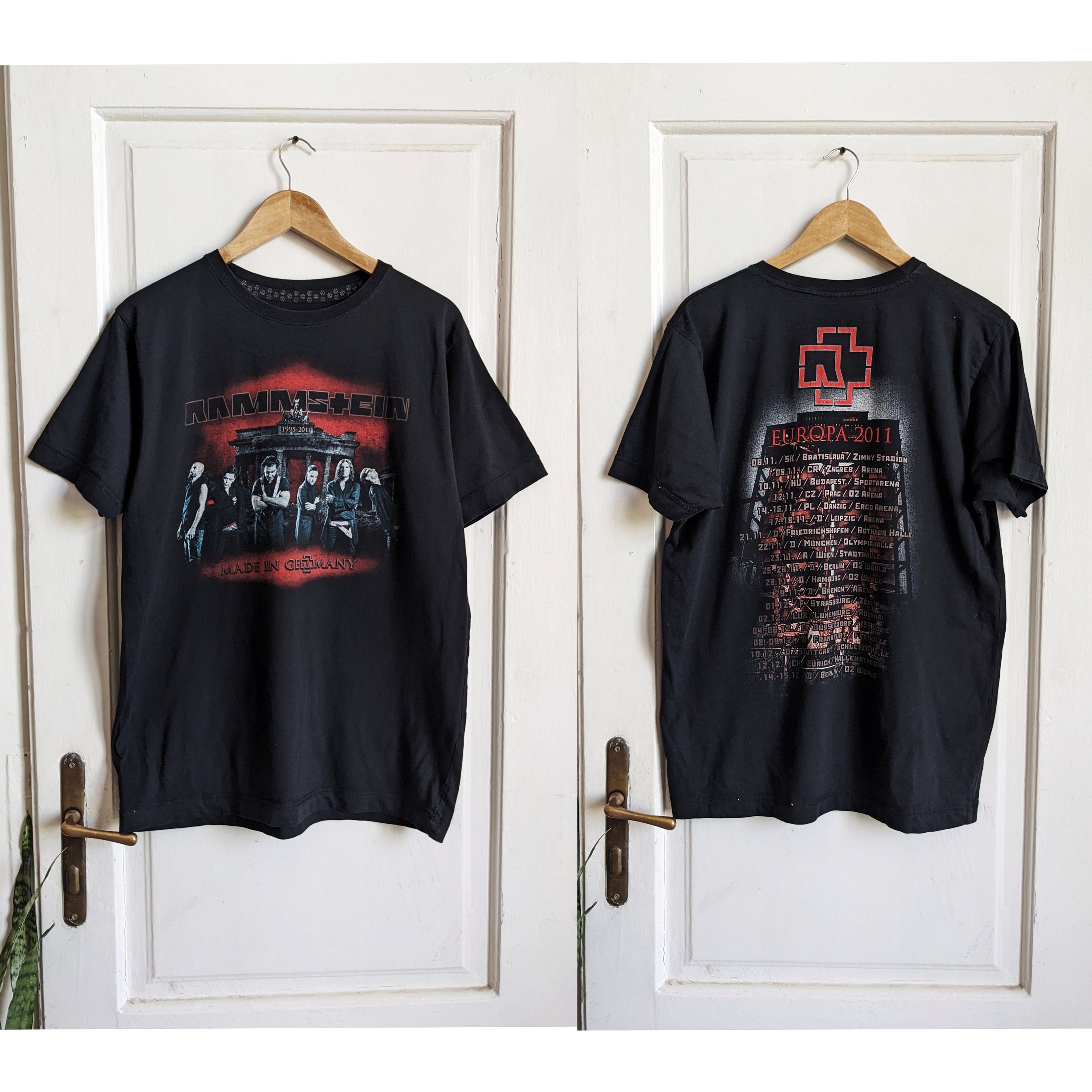 Rammstein Merch T-Shirt Industrial Metal - Etsy 日本