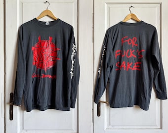 90s ネイルボム NAILBOMB 長袖Tシャツ ロンT　バンドTシャツ 90s ネイルボム NAILBOMB 長袖Tシャツ ロンT バンドTシャツ 90s