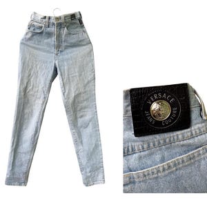Vintage Versce Jeans Couture Medusa Jeans Bild 1