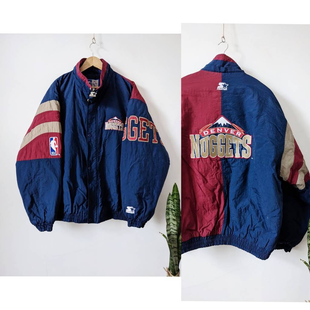 NBA Denver Nuggets Basketball Team Varsity Jacket