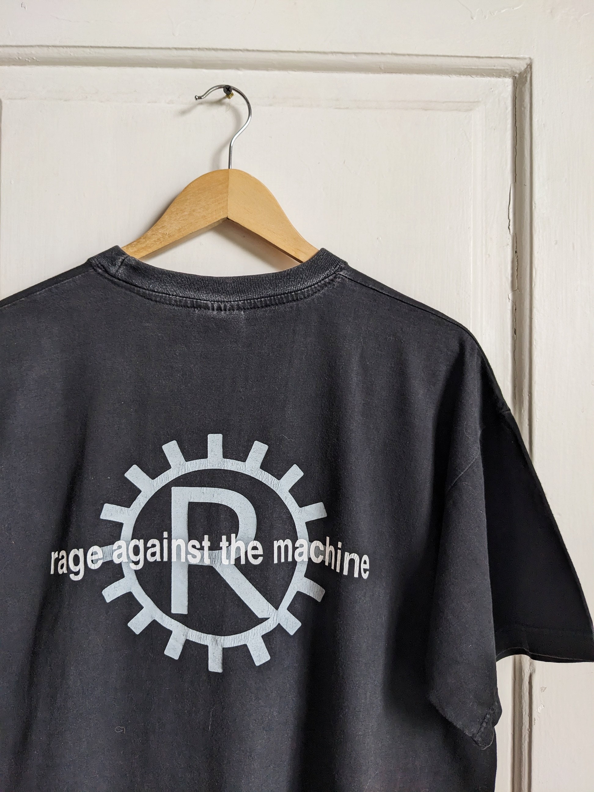 Vintage 90's Rage Against the Machine Burning Monk T-shirt Vintage 90's Rage Against the Machine Burning Monk T-shirt