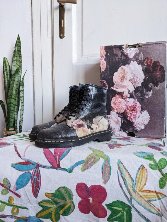 Dr. Martens 1460 Boots New Order Power Corruption Lies Etsy