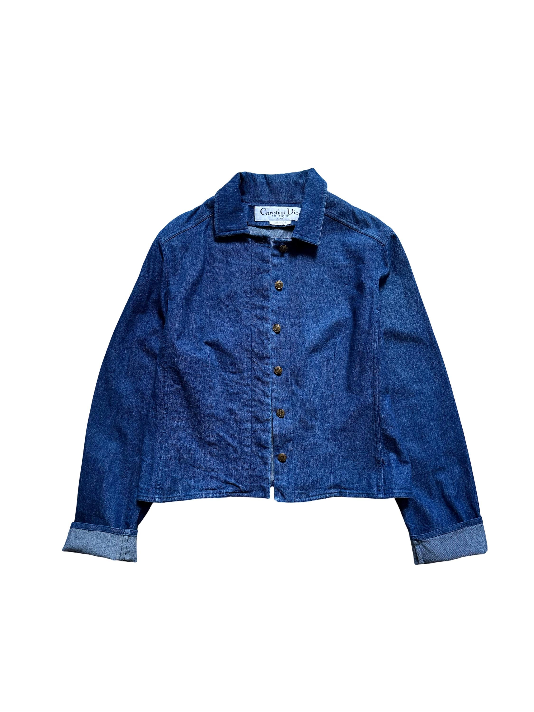 Vintage Dior Denim Jacket - Etsy