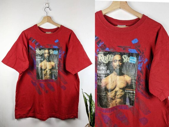 Vintage Tupac Shakur Merch T-shirt 2pac 