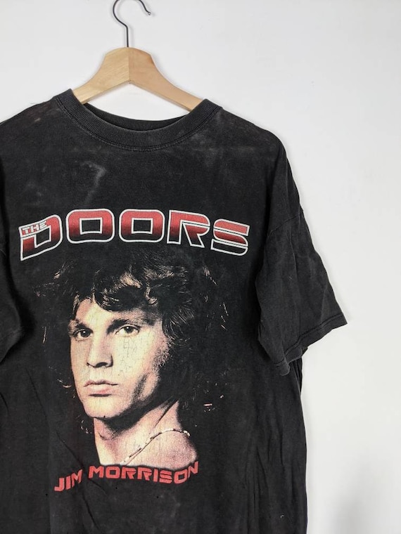 Vintage The Doors Merch T-shirt Jim Morrison Double S… - Gem