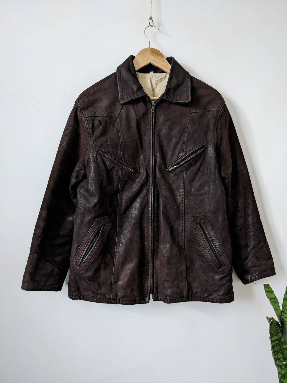 Vintage Bike Women's Jacket Legendary Jacket 1957 Brown - Etsy