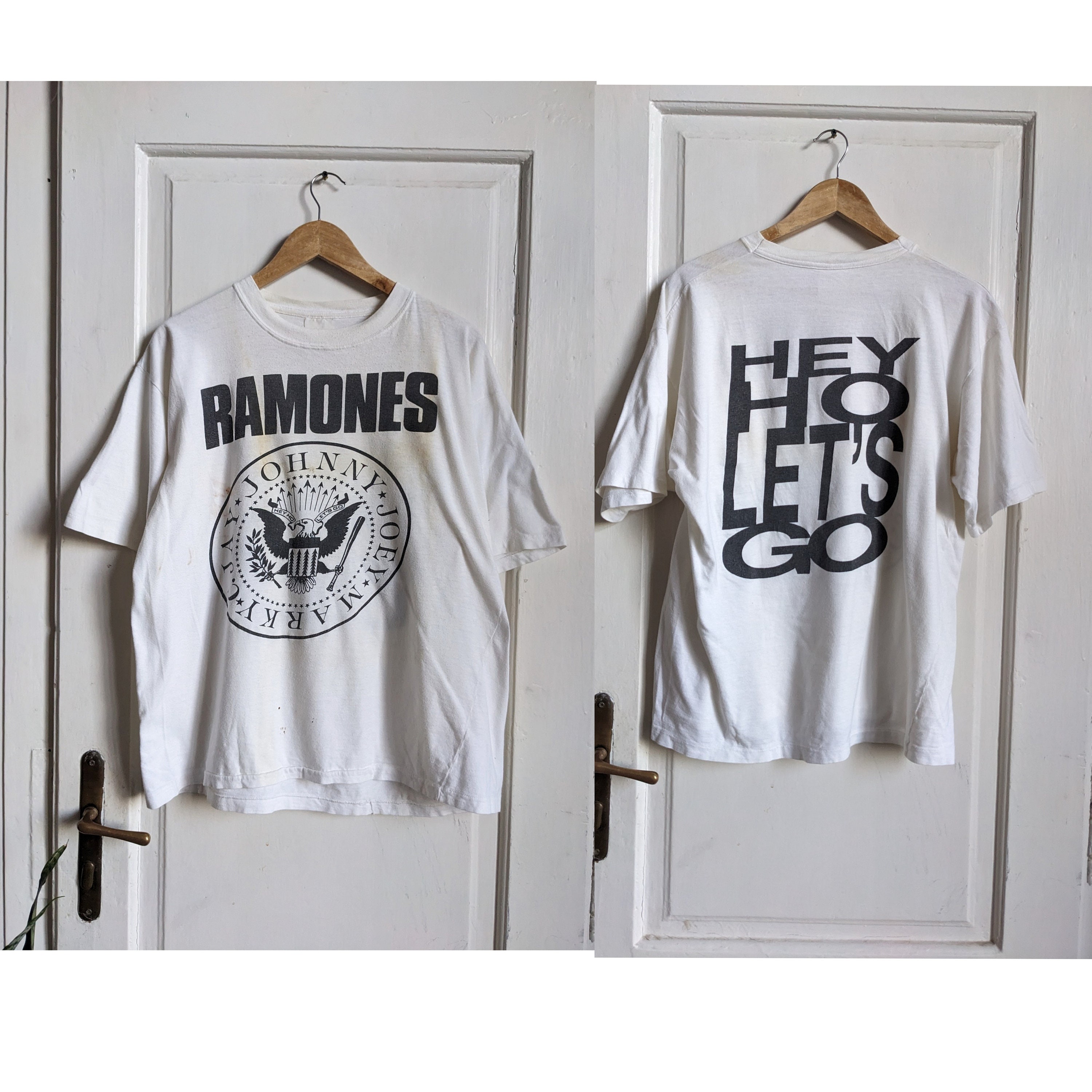 Vintage Ramones hey Ho Let s Go T shirt Etsy