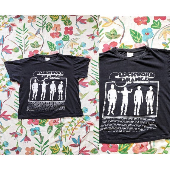 ヴィンテージ 時計じかけのオレンジ Tシャツ 映画グッズ ヴィンテージ 時計じかけのオレンジ Tシャツ 映画グッズ