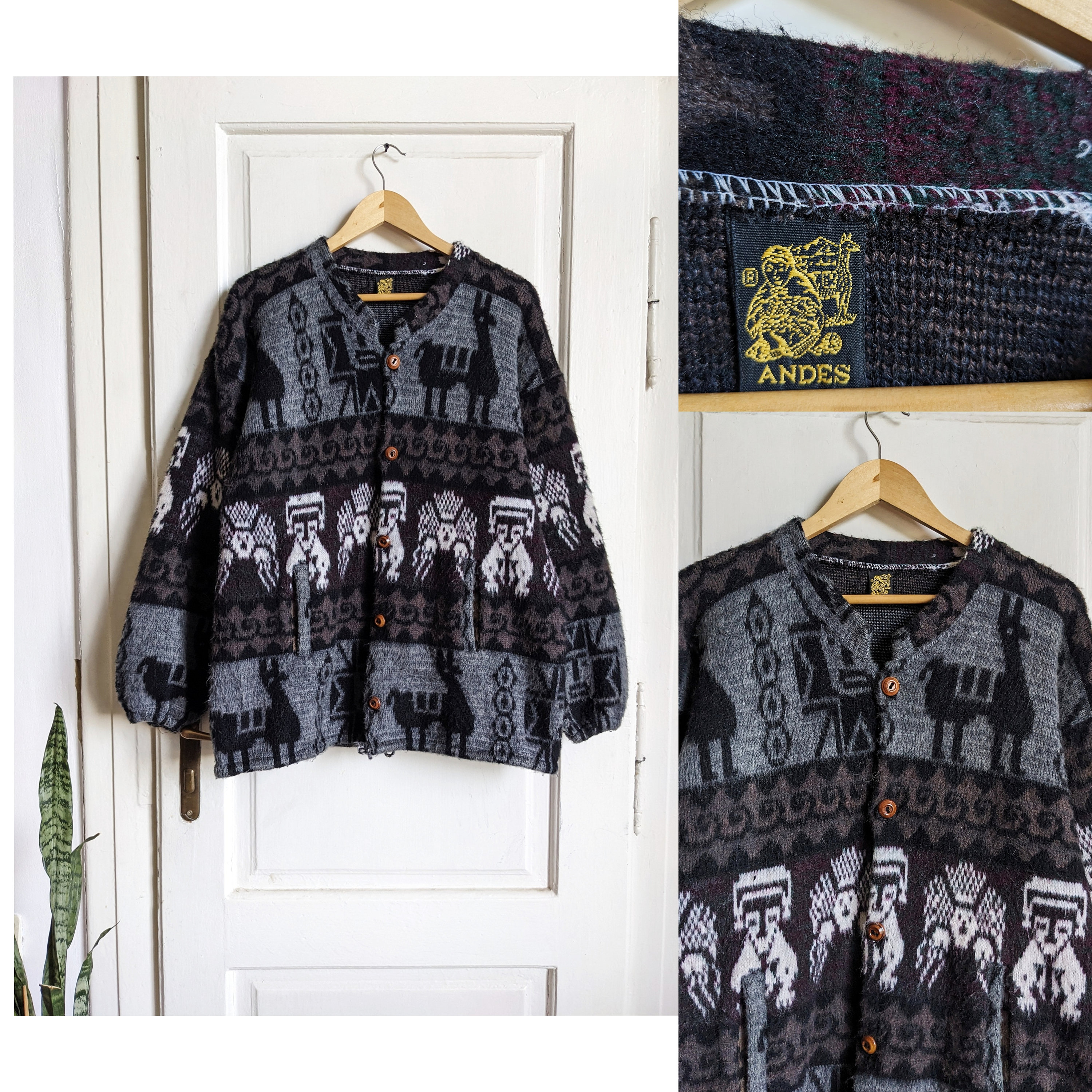 Andes Artesania Jacket Ecuador Native - Etsy