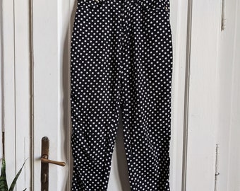 Vintage Versace Jeans Couture Polka Dot Trousers