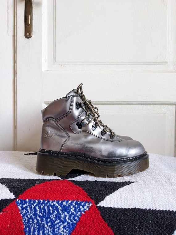 Rare Vintage Dr. Martens Chunky Boots Platform Do… - image 5