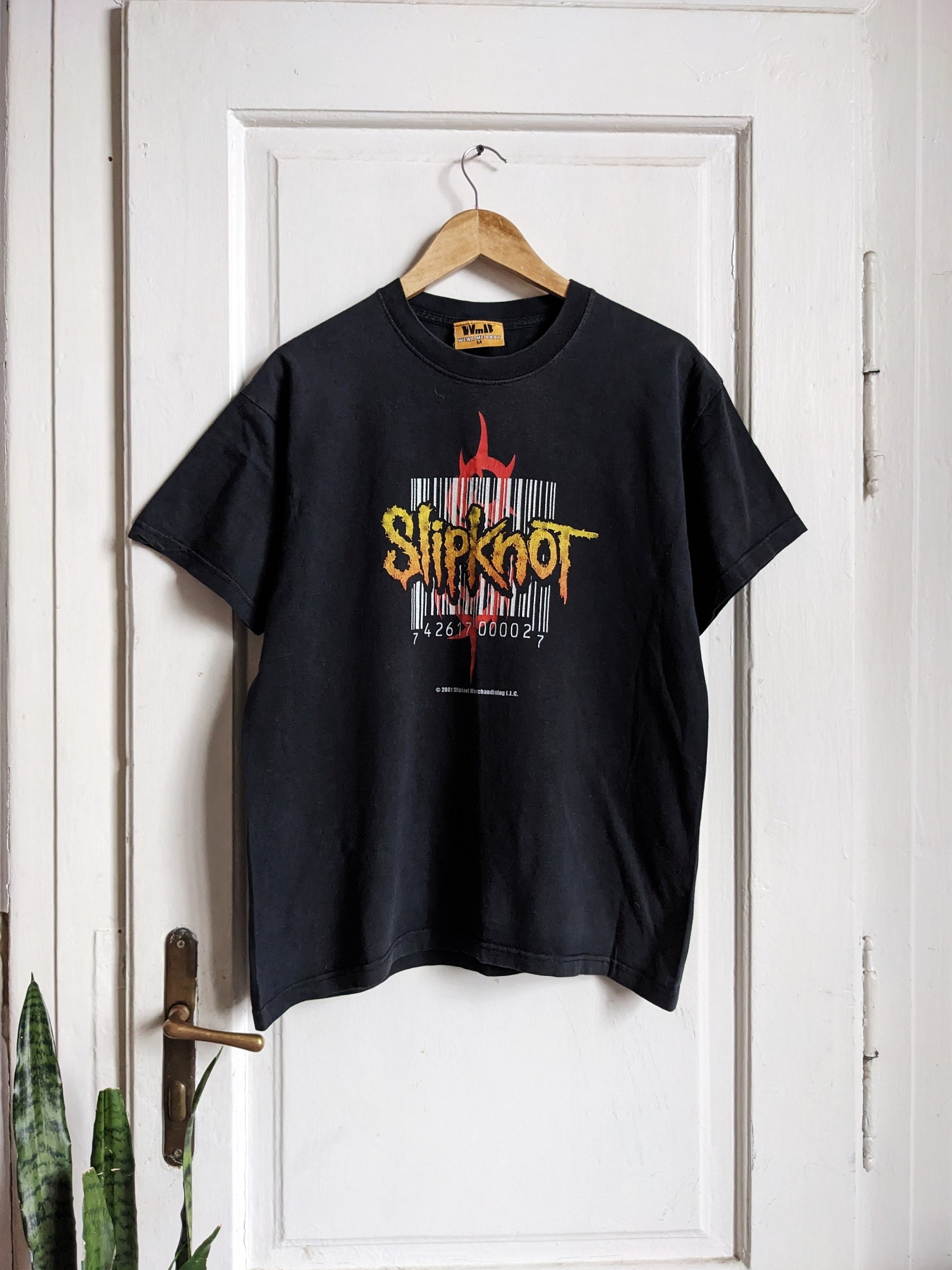 Vintage Slipknot 2001 Merch T-shirt Iowa - Etsy