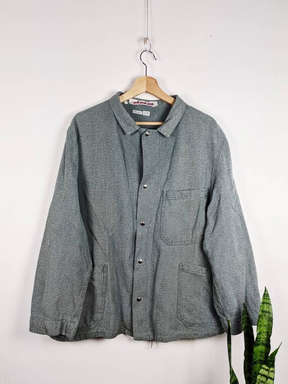 Vintage French Work Jacket Sanfor Workwear