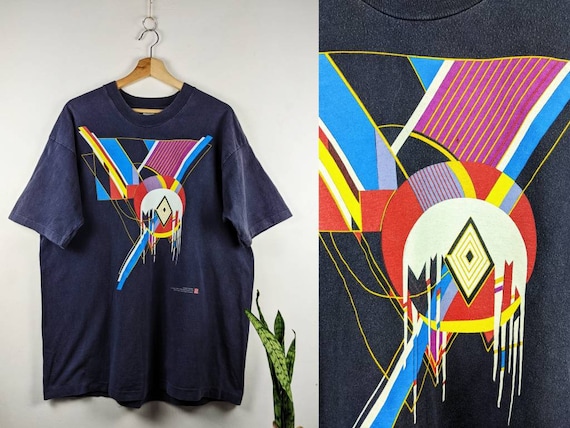 ヴィンテージ フランク ロイド ライト アート T シャツ 凍った球体 90 
