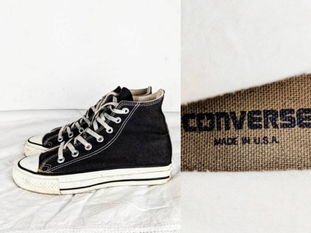 Converse made usa - Etsy España