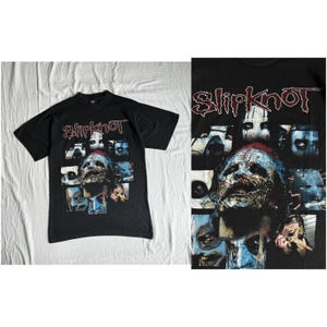 Vintage Slipknot Merch T-shirt 2000s Nu Metal