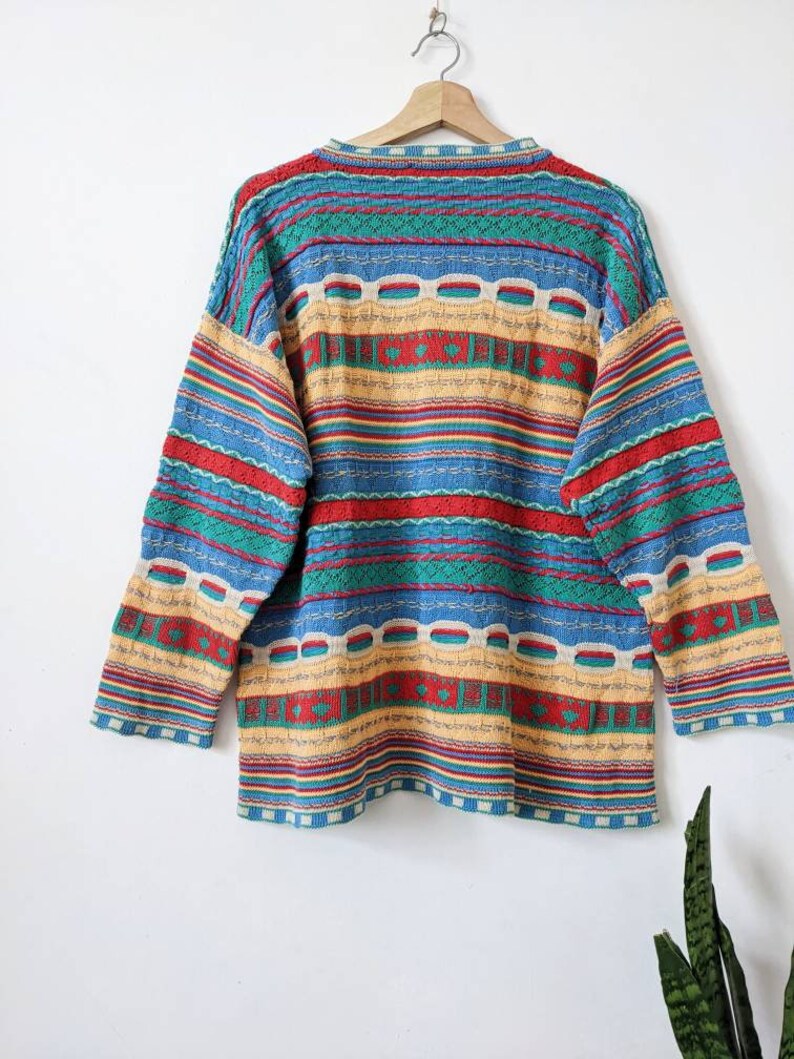 Vintage Women Multicolor Coogi Style Sweater image 2