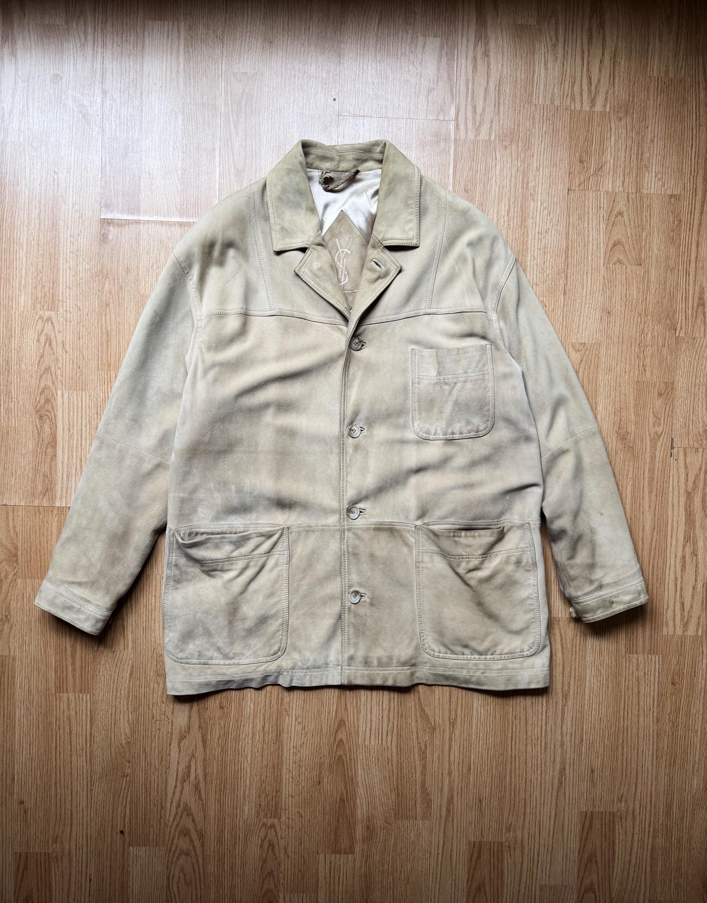 Ysl suede jacket - Etsy 日本